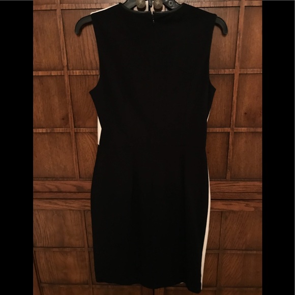 EUC CLASSY CATHERINE MALANDRINO CREAM/BLK DRESS. - Picture 3 of 5